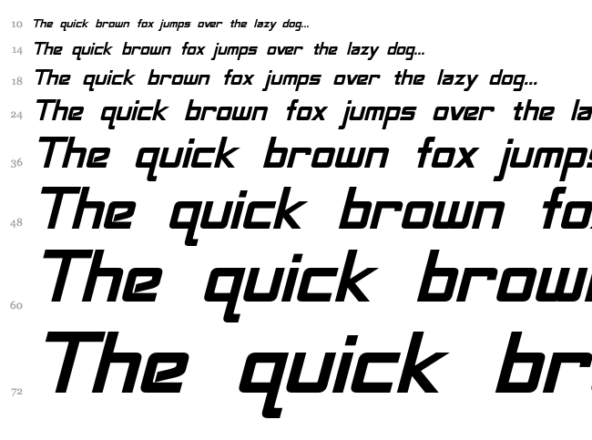 LaBeouf font waterfall